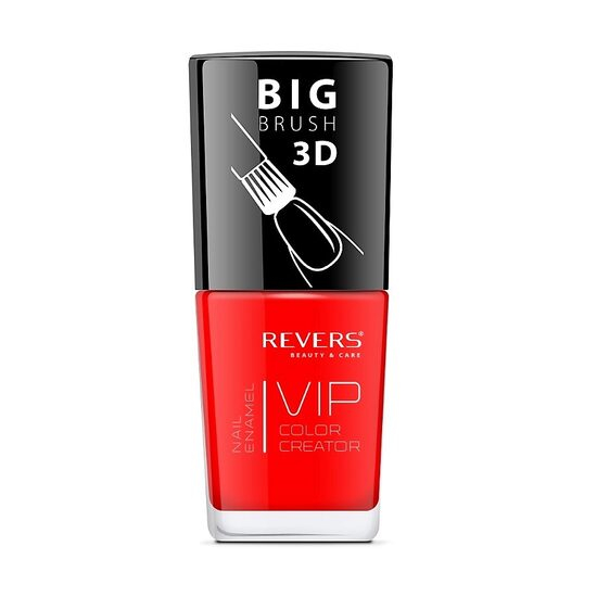 Lac de unghii Vip, 3D, Revers, rosu carmin, 12 ml, Nr 114 [1]