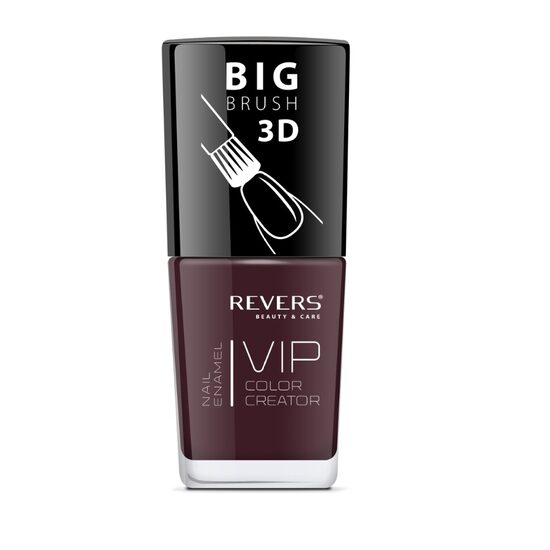 Lac de unghii Vip, 3D, Revers, rosu inchis, 12 ml, Nr 007 - Lucios [1]