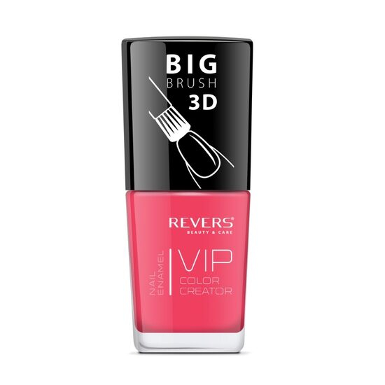 Lac de unghii Vip, 3D, Revers, roz, Lucios, 12 ml, Nr 078 [1]