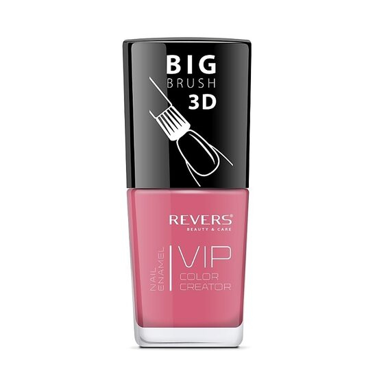 Lac de unghii Vip, 3D, Revers, roz nude, Lucios, 12 ml, Nr 119 [1]