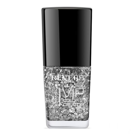 Lac de unghii Vip, 3D, Revers, sclipici argintiu, 12ml, Nr 252 [1]
