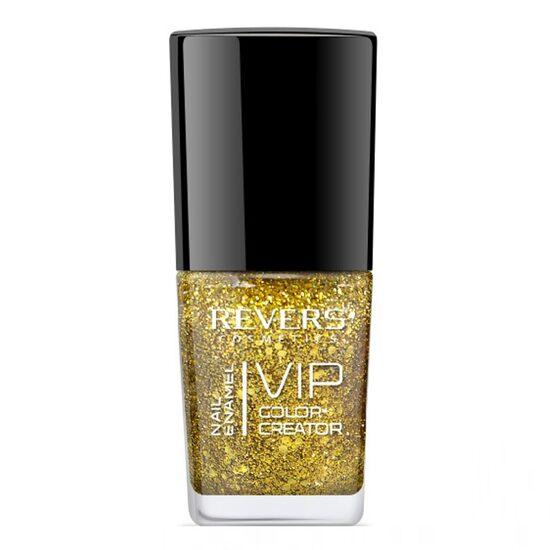 Lac de unghii Vip, 3D, Revers, sclipici auriu, 12ml, Nr 251 [1]