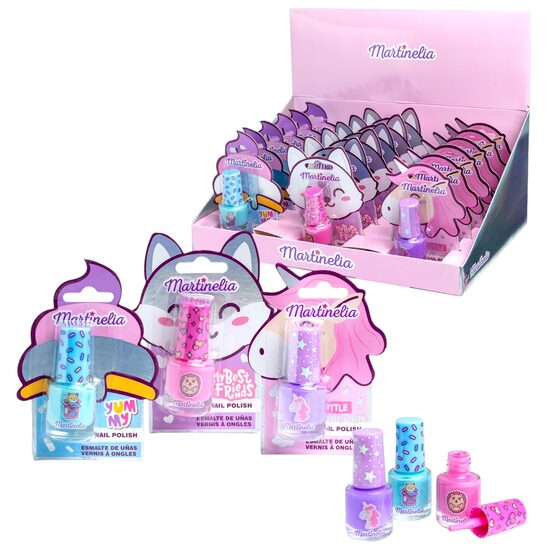 Lac de unghii World, Set de 18 bucati, 35075, Martinelia 4ml [1]