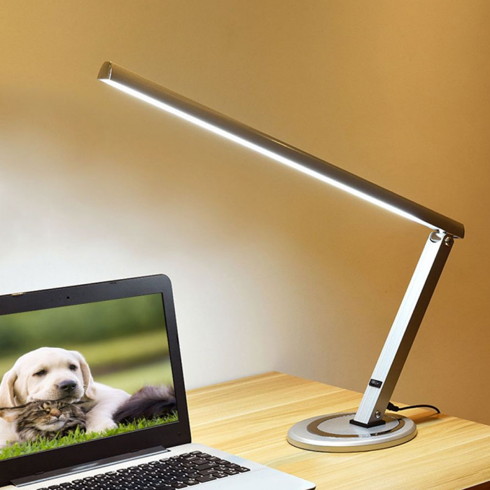Lampa profesionala pentru masa, Lila Rossa, 10w, silver [4]
