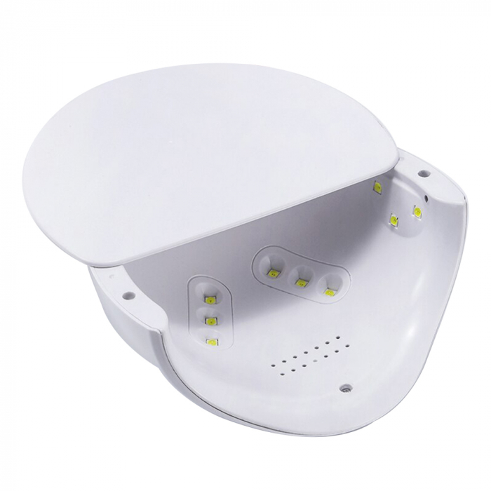 Lampa UV/Led Lilac, 90 W, pentru manichiura si pedichiura, cablu USB, alba [6]