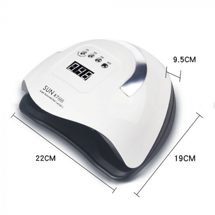 Lampa uv-led manichiura pedichiura Sun X7 MAX, 220 W [8]