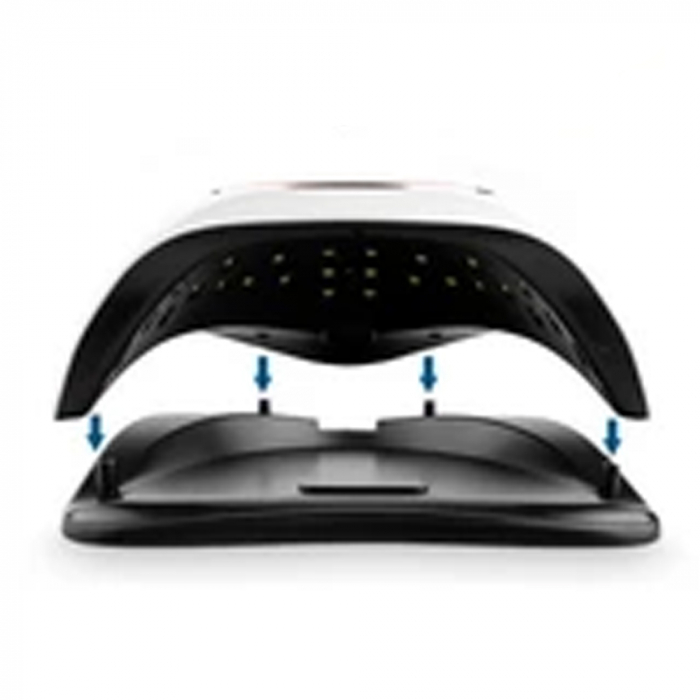 Lampa uv-led, sun v1, 168 W, alb-negru [2]