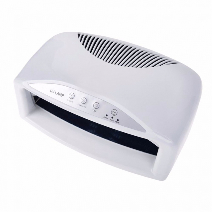 Lampa uv pentru oja semipermanenta si gel Simei 704, manichiura pedichiura, 54 W, alba [2]