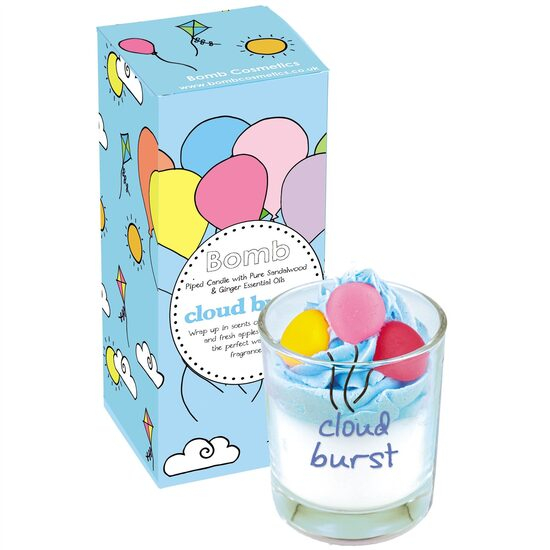 Lumanare parfumata 160g Cloud Burst Piped Candle, Bomb Cosmetics [1]