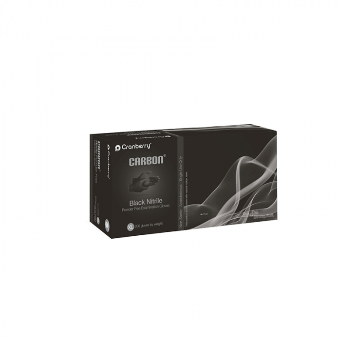 Manusi din nitril negre Cranberry Carbon [2]