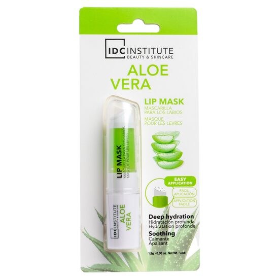 Masca de buze stick cu Aloe Vera, hidratanta si calmanta, IDC Institute 44123 [1]
