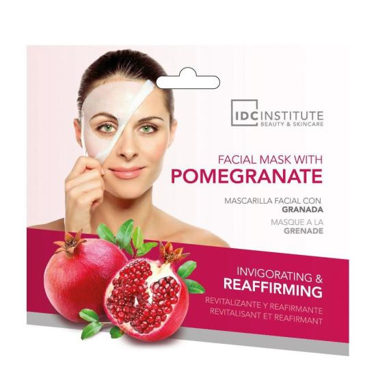 Masca faciala cu extract de rodie pentru revitalizare si fermitate IDC Institute 5858, 22g [1]