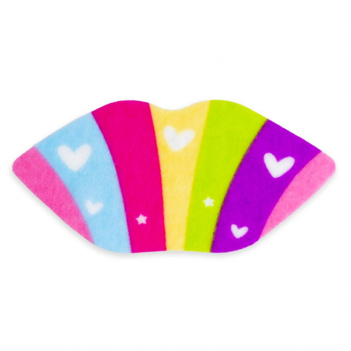 Mască pentru buze hidratantă, efect de volum, Rainbow Unicorn, Plumping Effect, IDC Institute, 90017, 10g [2]
