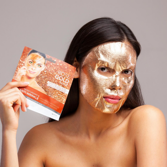 Masca faciala anti-rid Rose Gold IDC Institute 3432, 22 g [3]