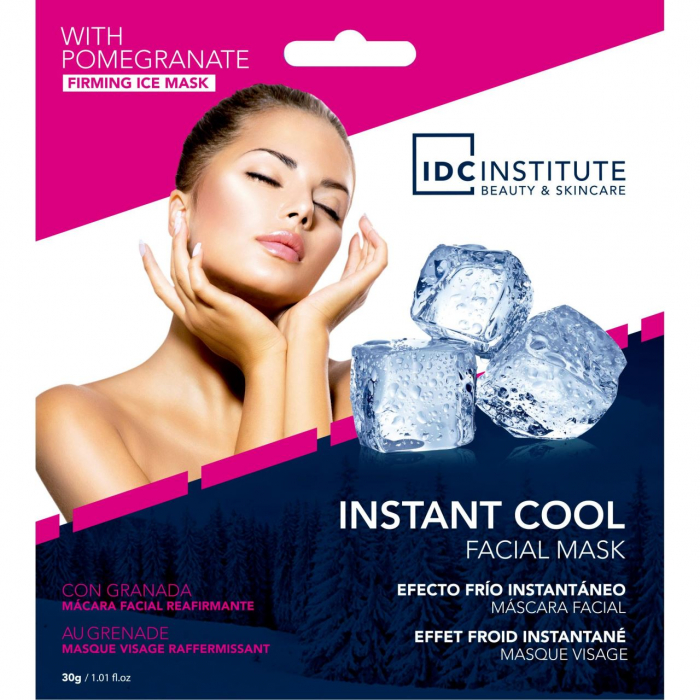 Masca faciala racoritoare cu rodie Instant Cool IDC Institute 3402, 30 g [2]