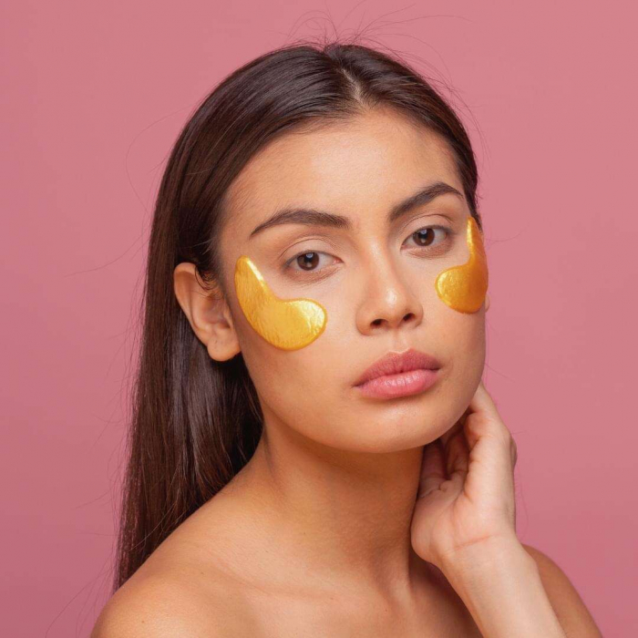 Masca pentru ochi cu efect de stralucire si anti-imbatranire Gold Collagen IDC Institute 3420, 8 g [3]