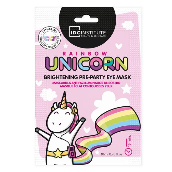 Mască pentru ochi Rainbow Unicorn Pre-Party, IDC Institute, 90018, 10 g [1]
