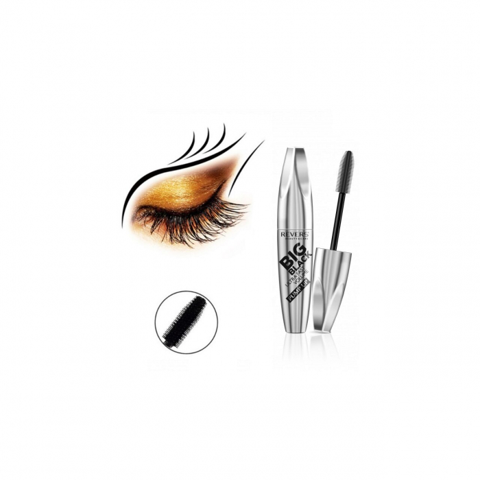 Mascara Big Black, Grow Effect, Ultra fast volume, Revers, negru, 12 ml [2]