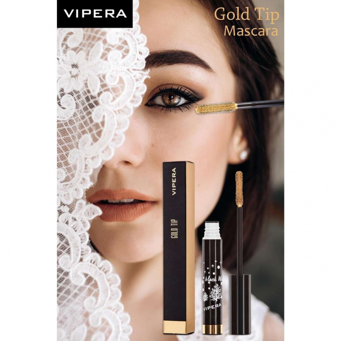 Mascara cu efect Ombre, Vipera, Auriu / Gold, 11ml [4]