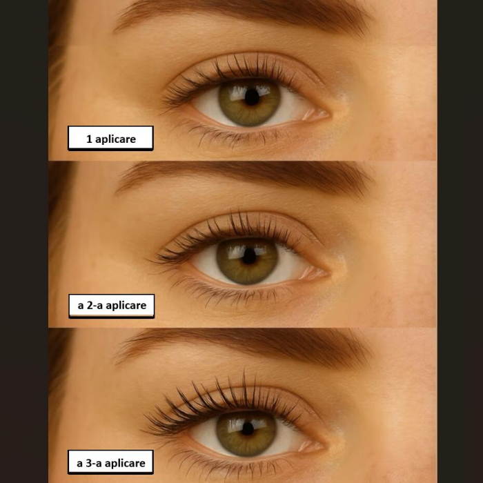 Mascara cu Ulei din Semințe de Cânepă, Maro, Revers, 10ml [4]
