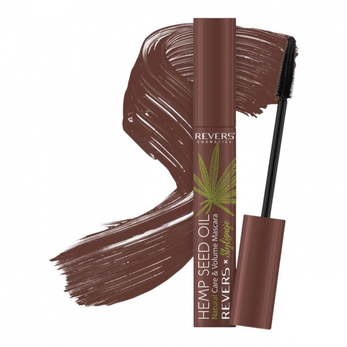 Mascara cu Ulei din Semințe de Cânepă, Maro, Revers, 10ml [3]
