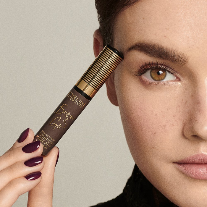 Mascara sprancene EVELINE Brow & Go 10ml [2]