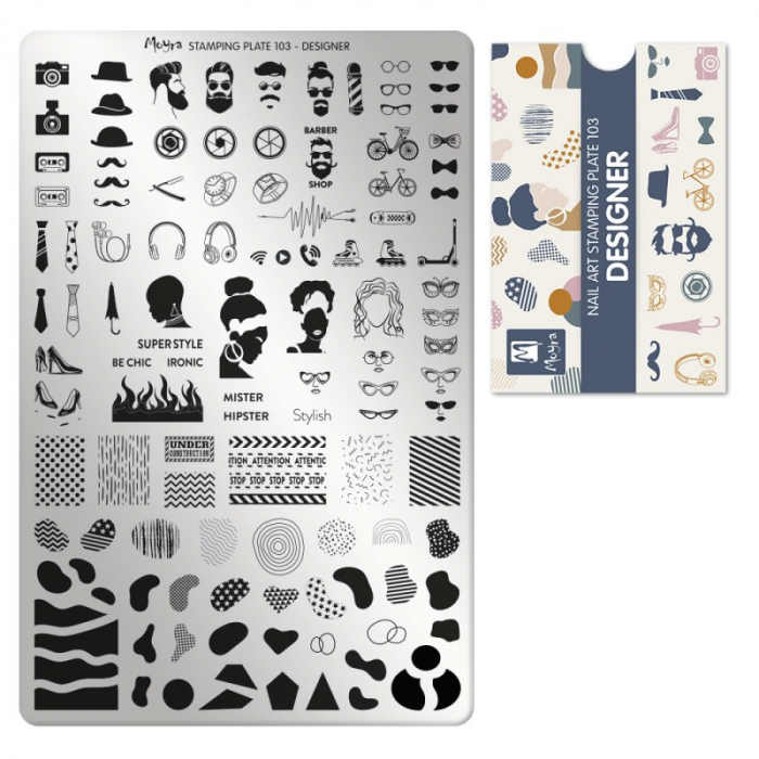 Matrita pentru stampila nr 103 - Designer [1]