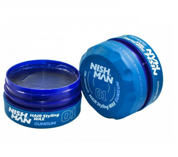 NishMan Ceara pentru par cu aspect umed Styling Wax GumGum 01 150ml [2]