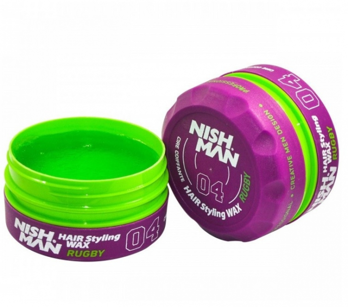 NishMan Ceara wet look Styling Wax Rugby 04 150ml [2]