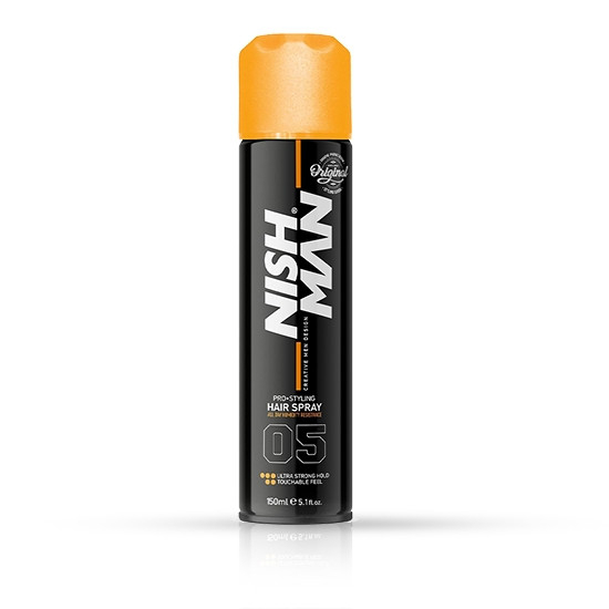 NishMan Fixativ pentru barbati cu fixare foarte puternica 05 150ml [1]