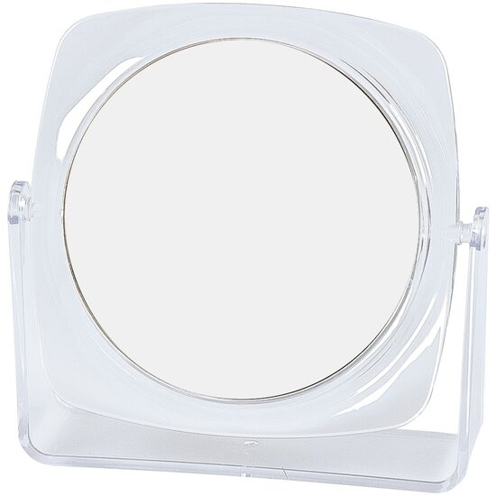 Oglinda machiaj cu lupa si picior, plastic, Top Choice 85048 (marire x5) [1]