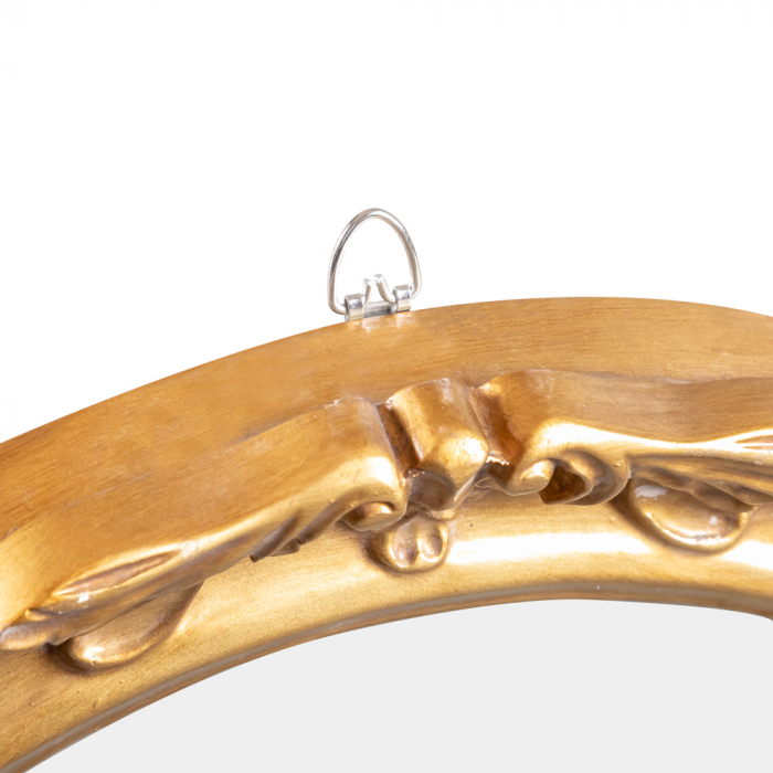 Oglinda perete decorativa Senzaled, aurie, 105 x 50 cm [2]
