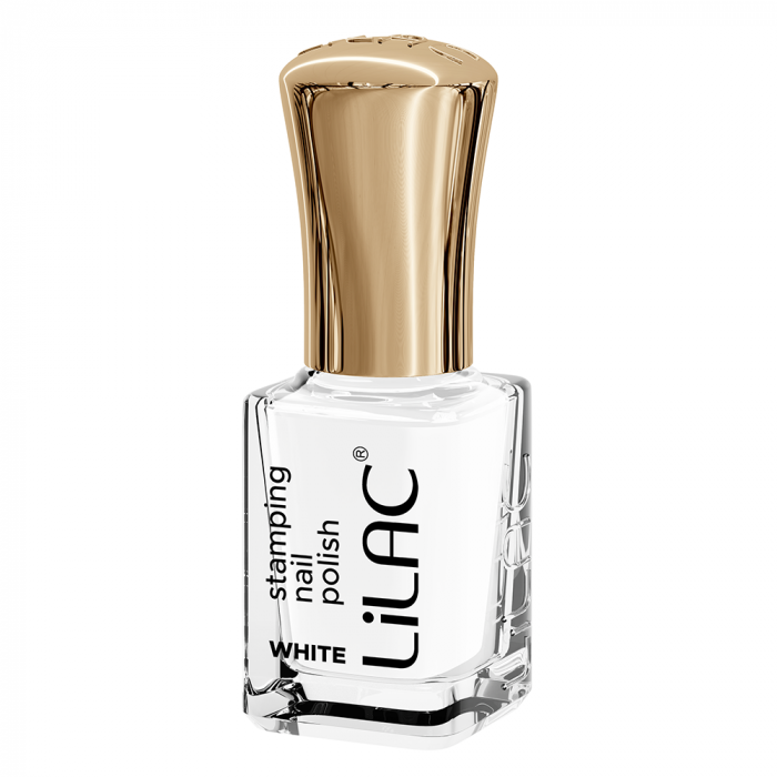 Oja pentru stampila, Lilac, 6 ml, alb [2]