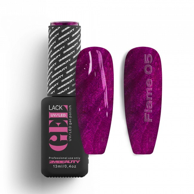 Oja Semi GELlack 2M Hema & TPO Free Magnet Flame Nr. 05 [1]