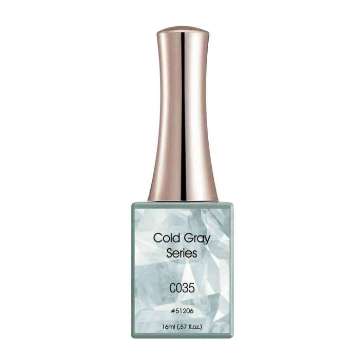 Oja semipermanenta Canni, Cold Gray, 16 ml, c035 [2]
