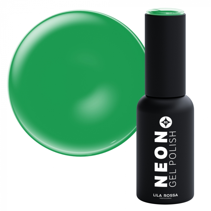 Oja semipermanenta Lila Rossa, Neon, 7 g, 01 Verde [1]