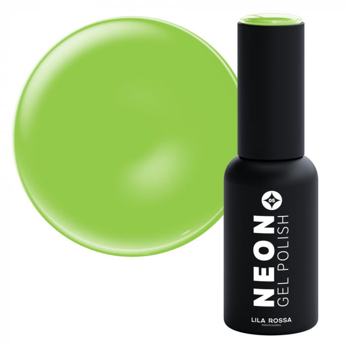 Oja semipermanenta Lila Rossa, Neon, 7 g, 05 Verde deschis [1]