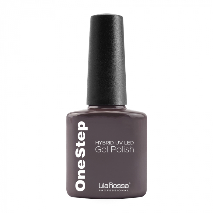 Oja semipermanenta, Lila Rossa, OneStep, 3 in 1, 090 dim gray, 7 ml [1]