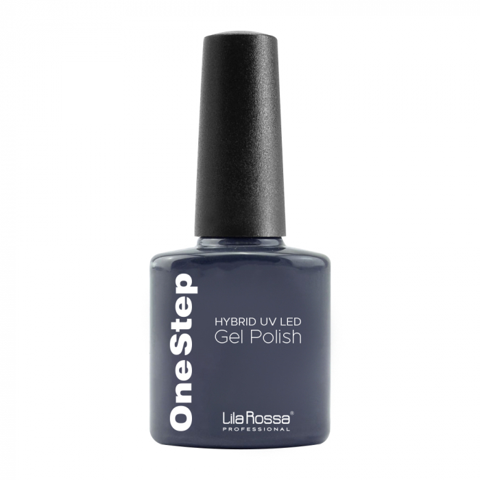 Oja semipermanenta, Lila Rossa, OneStep, 3 in 1, 095 dim gray, 7 ml [1]