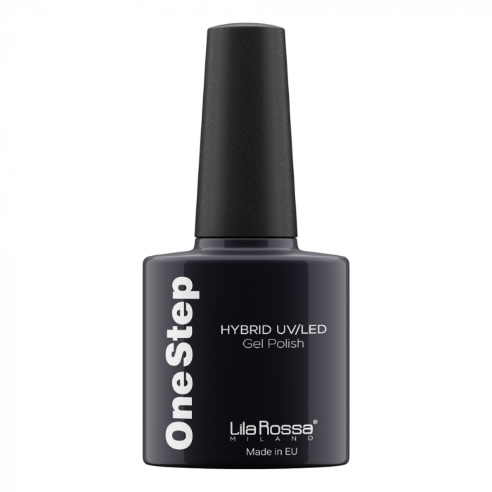 Oja semipermanenta, Lila Rossa, OneStep, 3 in 1, 125 dark gray, 7 ml [1]