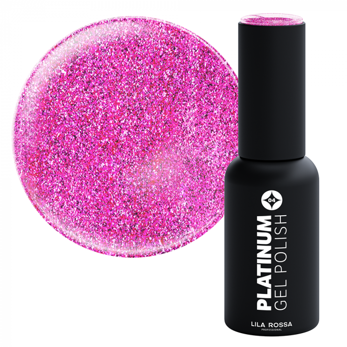 Oja semipermanenta Lila Rossa, Platinum, 7 g, Fuchsia [1]