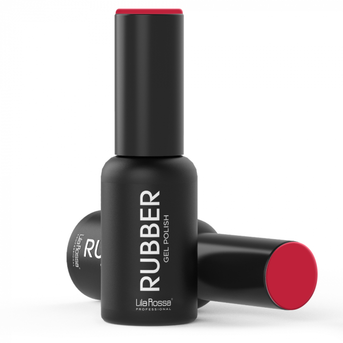 Oja semipermanenta, Lila Rossa, Rubber, 012 scarlett lucios, 7 ml [1]