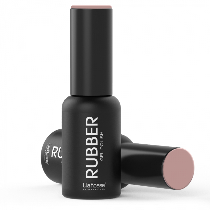 Oja semipermanenta, Lila Rossa, Rubber, 024 soft cappuccino lucios, 7 ml [1]