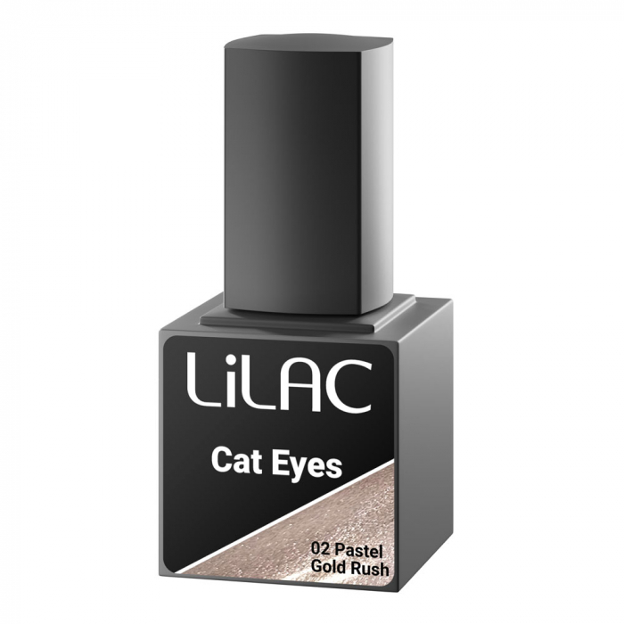 oja semipermanenta Lilac Cat Eyes 10 g 02 Pastel Gold Rush [2]
