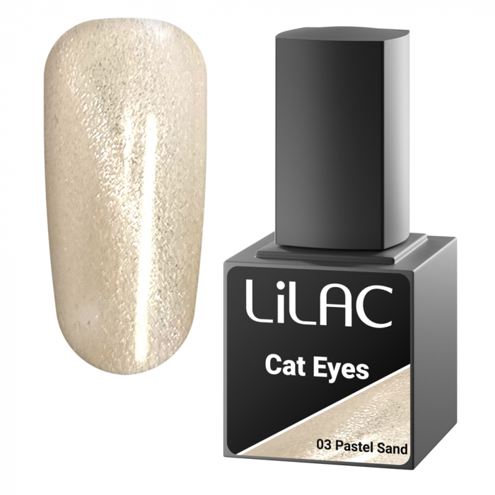 oja semipermanenta Lilac Cat Eyes 10 g 03 Pastel Sand [1]