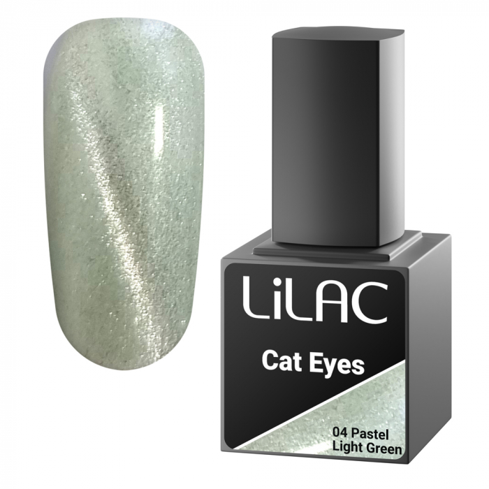oja semipermanenta Lilac Cat Eyes 10 g 04 Pastel Light Green [1]