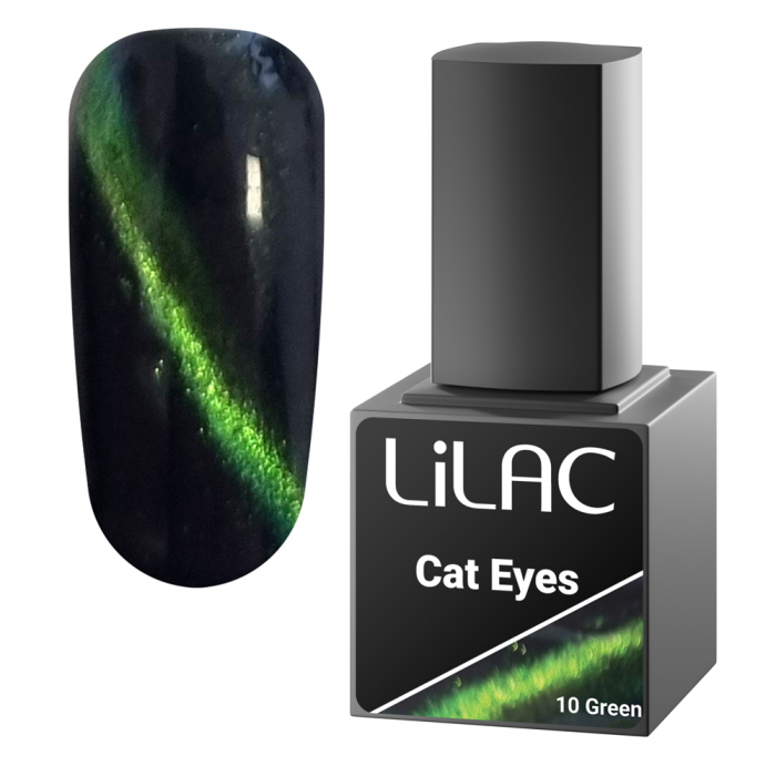 oja semipermanenta Lilac Cat Eyes 10 g 10 Green [1]