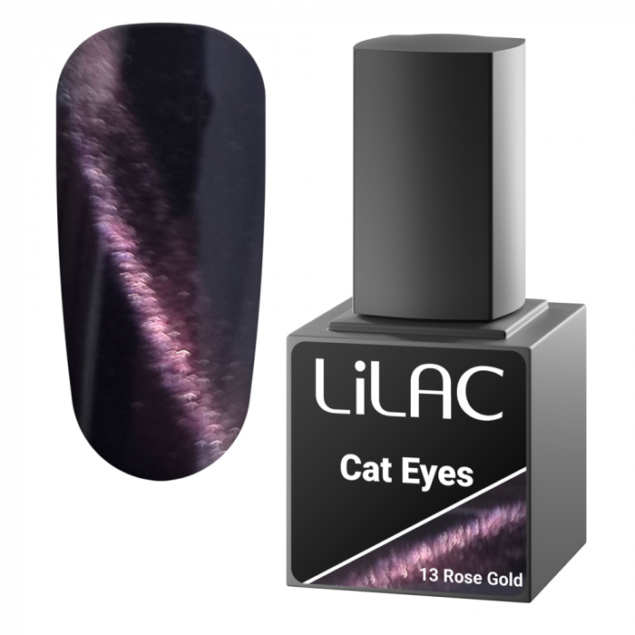 oja semipermanenta Lilac Cat Eyes 10 g 13 Rose Gold [1]