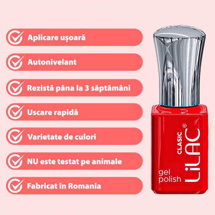 Oja semipermanenta Lilac NUDE 20 cream nude [3]