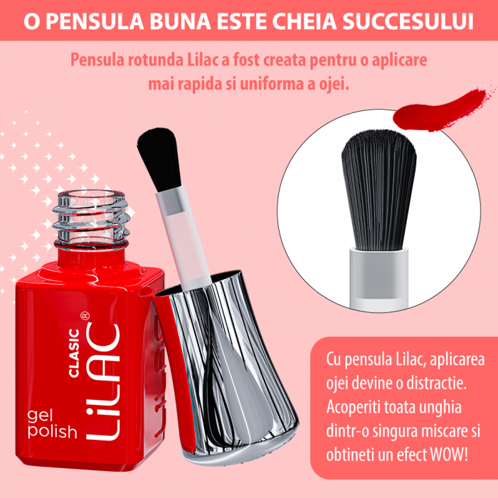 Oja semipermanenta Lilac NUDE 20 cream nude [6]